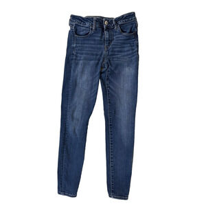 American Eagle Outfitters Jeans Womens 4 Blue Next Level Stretch Skinny Denim